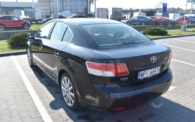 Toyota Avensis cena 26445 przebieg: 221161, rok produkcji 2009 z Bielawa małe 301